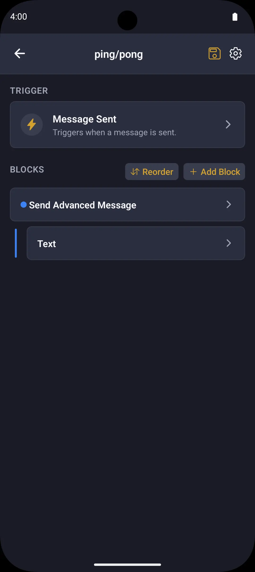 inventor.bot mobile app